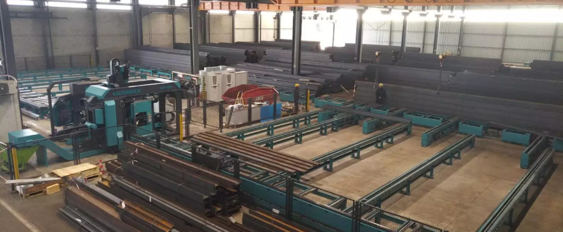 Sierra taladro automática de perfiles Kaltenbach KDP 1036 + KBS 5051